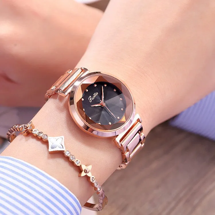 Women's Watch Round Dial Bracelet