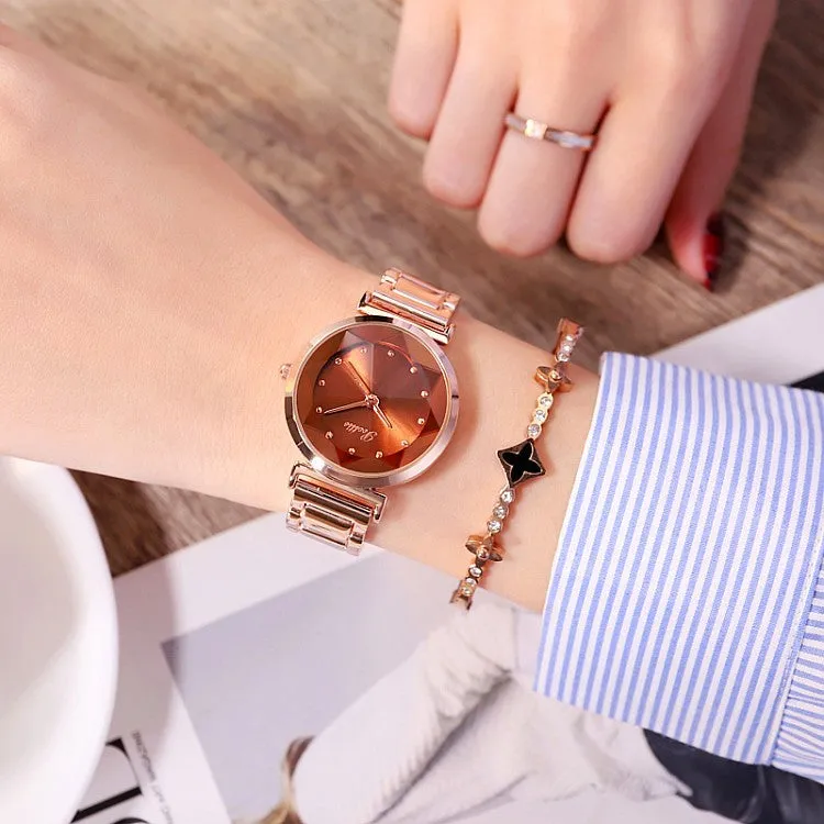 Women's Watch Round Dial Bracelet