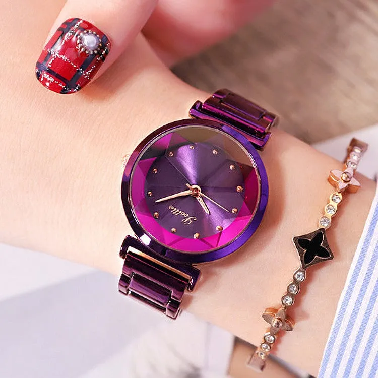 Women's Watch Round Dial Bracelet