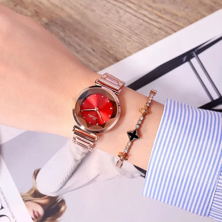 Women's Watch Round Dial Bracelet