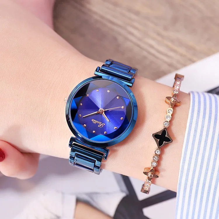 Women's Watch Round Dial Bracelet