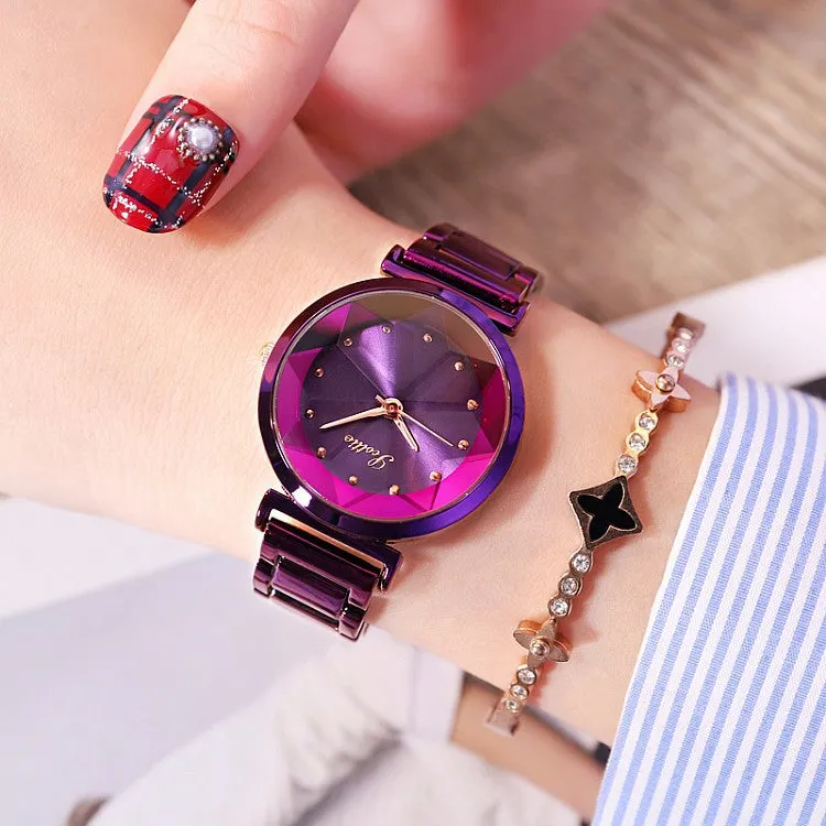 Women's Watch Round Dial Bracelet