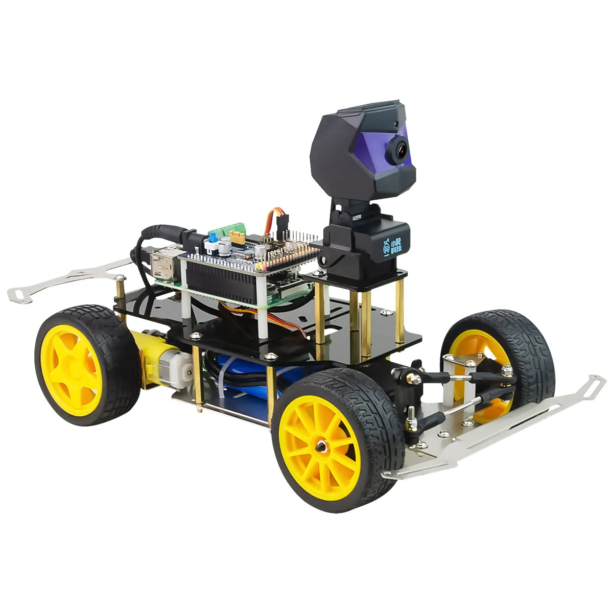 XiaoR Geek XR-F1  Raspberry Pi deep learning Programmable Self Driving Smart Robot Car