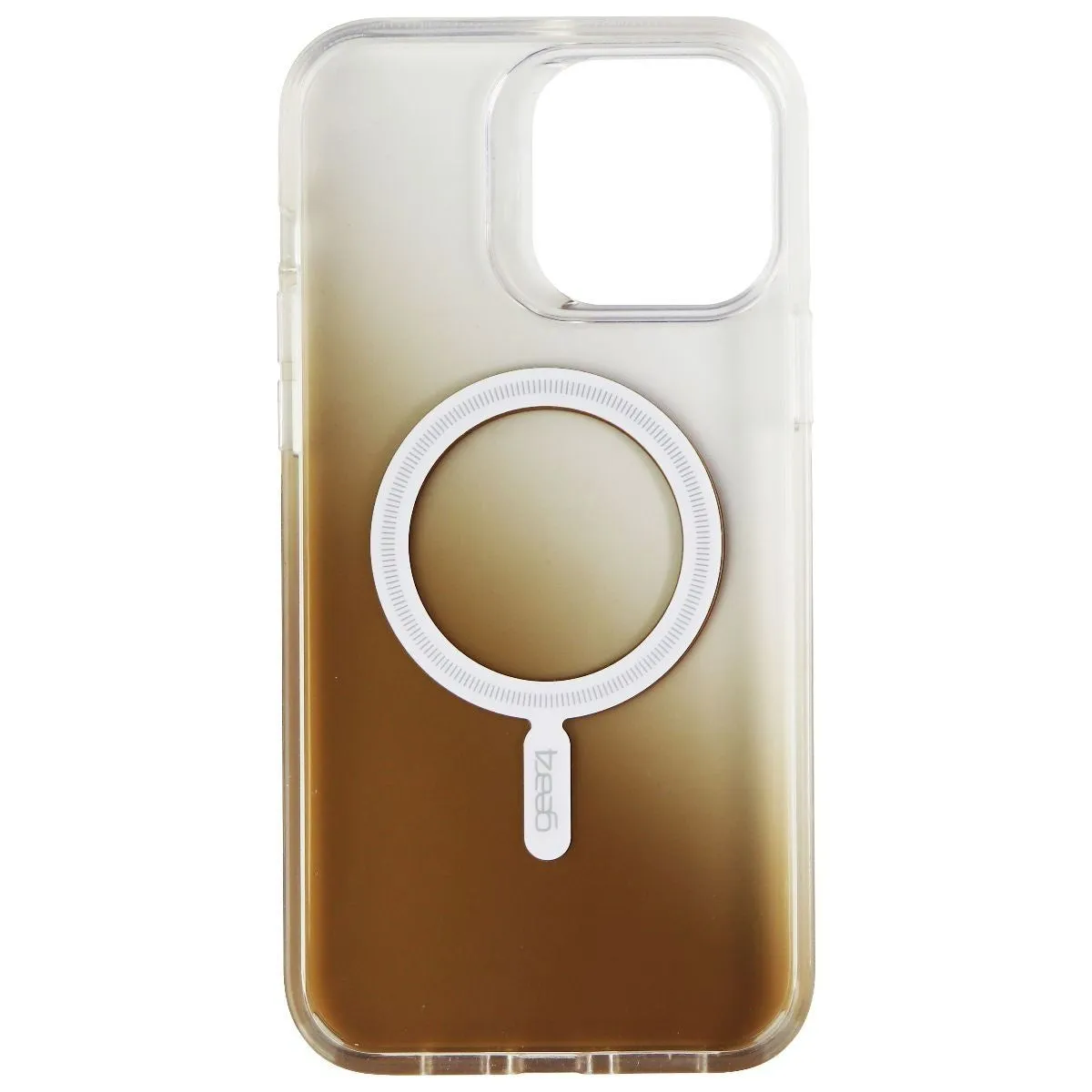 ZAGG Milan Snap Series Case for MagSafe for Apple iPhone13 Pro Max - Gold/Clear