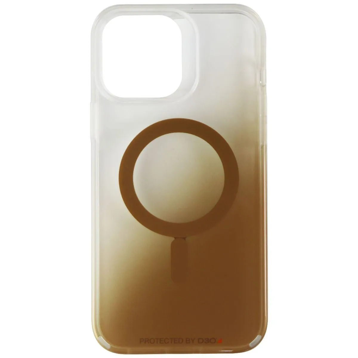 ZAGG Milan Snap Series Case for MagSafe for Apple iPhone13 Pro Max - Gold/Clear