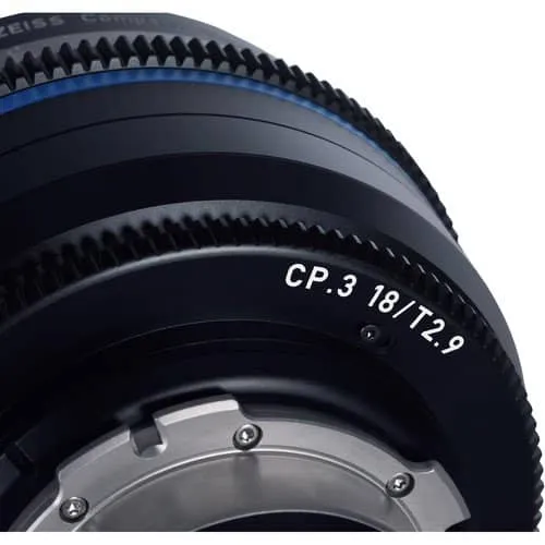 Zeiss CP.3 28mm T2.1 feet Compact Prime Cine Lens - Canon EF Mount