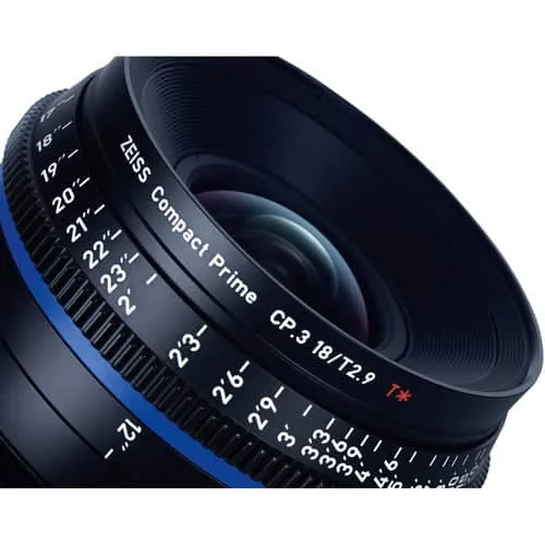 Zeiss CP.3 28mm T2.1 feet Compact Prime Cine Lens - Canon EF Mount