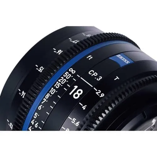 Zeiss CP.3 28mm T2.1 feet Compact Prime Cine Lens - Canon EF Mount